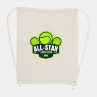 10 Ounce Cotton Canvas Drawstring Backpack Thumbnail