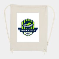 10 Ounce Cotton Canvas Drawstring Backpack Thumbnail