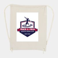 10 Ounce Cotton Canvas Drawstring Backpack Thumbnail