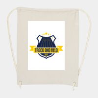 10 Ounce Cotton Canvas Drawstring Backpack Thumbnail