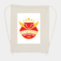 10 Ounce Cotton Canvas Drawstring Backpack Thumbnail