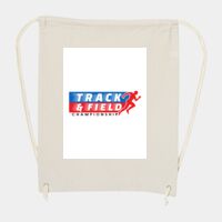 10 Ounce Cotton Canvas Drawstring Backpack Thumbnail