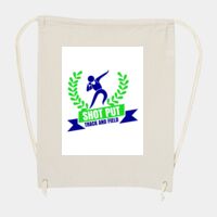 10 Ounce Cotton Canvas Drawstring Backpack Thumbnail