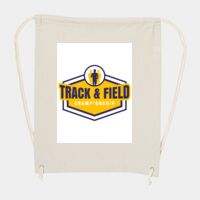 10 Ounce Cotton Canvas Drawstring Backpack Thumbnail