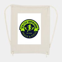 10 Ounce Cotton Canvas Drawstring Backpack Thumbnail