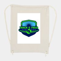 10 Ounce Cotton Canvas Drawstring Backpack Thumbnail
