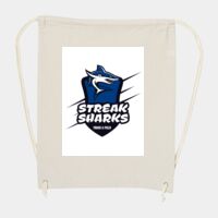 10 Ounce Cotton Canvas Drawstring Backpack Thumbnail