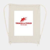 10 Ounce Cotton Canvas Drawstring Backpack Thumbnail
