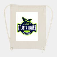 10 Ounce Cotton Canvas Drawstring Backpack Thumbnail