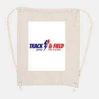 10 Ounce Cotton Canvas Drawstring Backpack Thumbnail