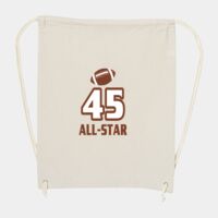 10 Ounce Cotton Canvas Drawstring Backpack Thumbnail