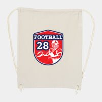 10 Ounce Cotton Canvas Drawstring Backpack Thumbnail