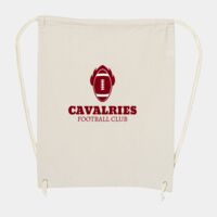 10 Ounce Cotton Canvas Drawstring Backpack Thumbnail