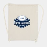 10 Ounce Cotton Canvas Drawstring Backpack Thumbnail