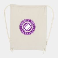 10 Ounce Cotton Canvas Drawstring Backpack Thumbnail