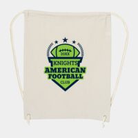 10 Ounce Cotton Canvas Drawstring Backpack Thumbnail