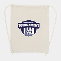 10 Ounce Cotton Canvas Drawstring Backpack Thumbnail