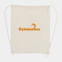 10 Ounce Cotton Canvas Drawstring Backpack Thumbnail