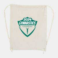 10 Ounce Cotton Canvas Drawstring Backpack Thumbnail