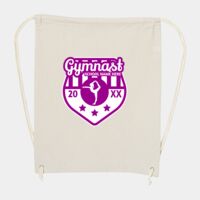 10 Ounce Cotton Canvas Drawstring Backpack Thumbnail