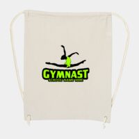 10 Ounce Cotton Canvas Drawstring Backpack Thumbnail