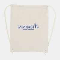 10 Ounce Cotton Canvas Drawstring Backpack Thumbnail