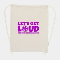 10 Ounce Cotton Canvas Drawstring Backpack Thumbnail