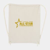 10 Ounce Cotton Canvas Drawstring Backpack Thumbnail