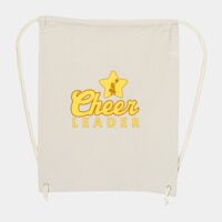 10 Ounce Cotton Canvas Drawstring Backpack Thumbnail