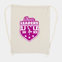 10 Ounce Cotton Canvas Drawstring Backpack Thumbnail