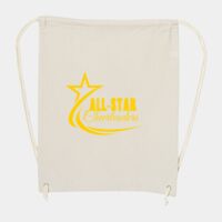 10 Ounce Cotton Canvas Drawstring Backpack Thumbnail