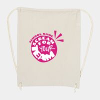 10 Ounce Cotton Canvas Drawstring Backpack Thumbnail