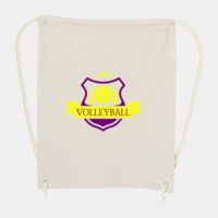 10 Ounce Cotton Canvas Drawstring Backpack Thumbnail