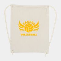 10 Ounce Cotton Canvas Drawstring Backpack Thumbnail