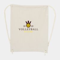 10 Ounce Cotton Canvas Drawstring Backpack Thumbnail