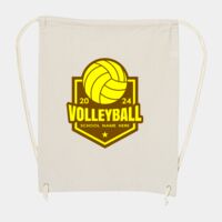 10 Ounce Cotton Canvas Drawstring Backpack Thumbnail