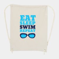 10 Ounce Cotton Canvas Drawstring Backpack Thumbnail