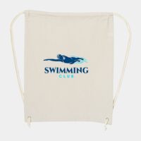 10 Ounce Cotton Canvas Drawstring Backpack Thumbnail