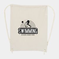 10 Ounce Cotton Canvas Drawstring Backpack Thumbnail