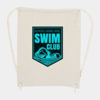 10 Ounce Cotton Canvas Drawstring Backpack Thumbnail