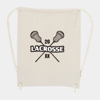 10 Ounce Cotton Canvas Drawstring Backpack Thumbnail