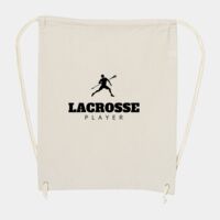 10 Ounce Cotton Canvas Drawstring Backpack Thumbnail