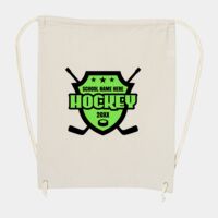 10 Ounce Cotton Canvas Drawstring Backpack Thumbnail