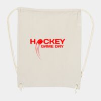 10 Ounce Cotton Canvas Drawstring Backpack Thumbnail