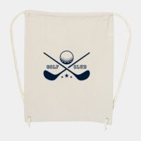 10 Ounce Cotton Canvas Drawstring Backpack Thumbnail