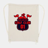 10 Ounce Cotton Canvas Drawstring Backpack Thumbnail