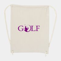 10 Ounce Cotton Canvas Drawstring Backpack Thumbnail