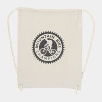 10 Ounce Cotton Canvas Drawstring Backpack Thumbnail