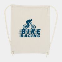 10 Ounce Cotton Canvas Drawstring Backpack Thumbnail