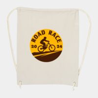 10 Ounce Cotton Canvas Drawstring Backpack Thumbnail